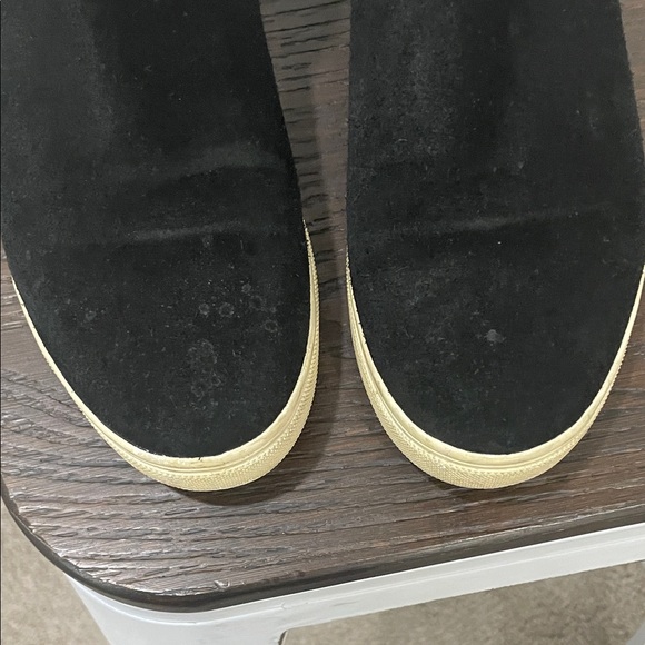 Blondo Black Suede Wedge Sneaker Booties - Picture 7 of 8